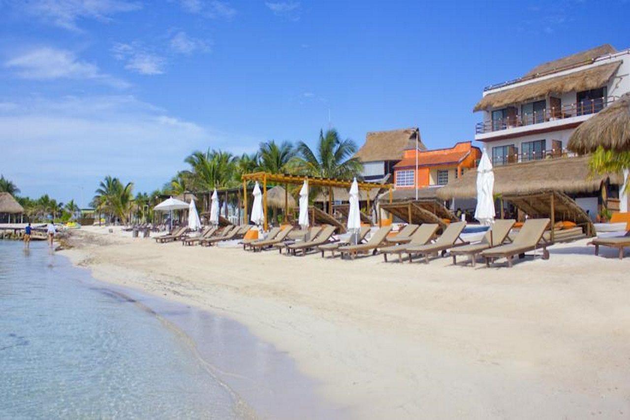 Hotel Quinto Sole Mahahual Exterior foto